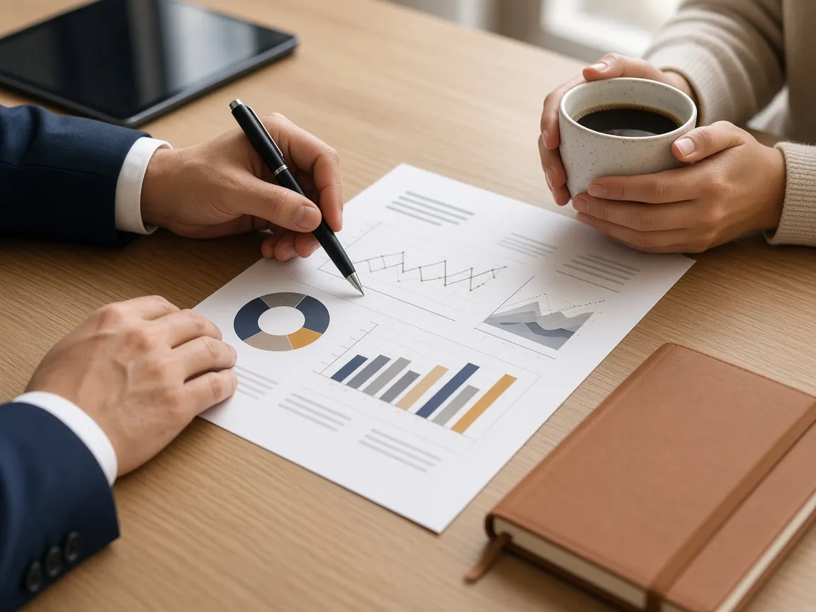 One-to-one financial consultation with a business owner